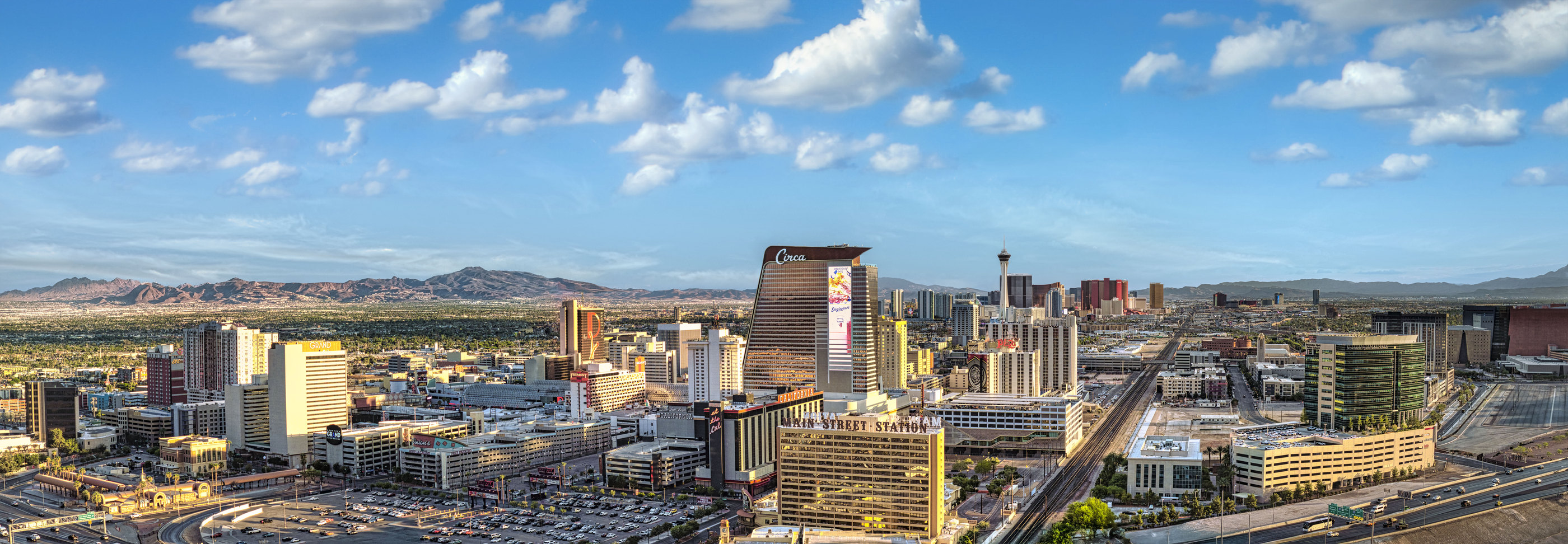 Las Vegas city aerial — portfolio frame 07