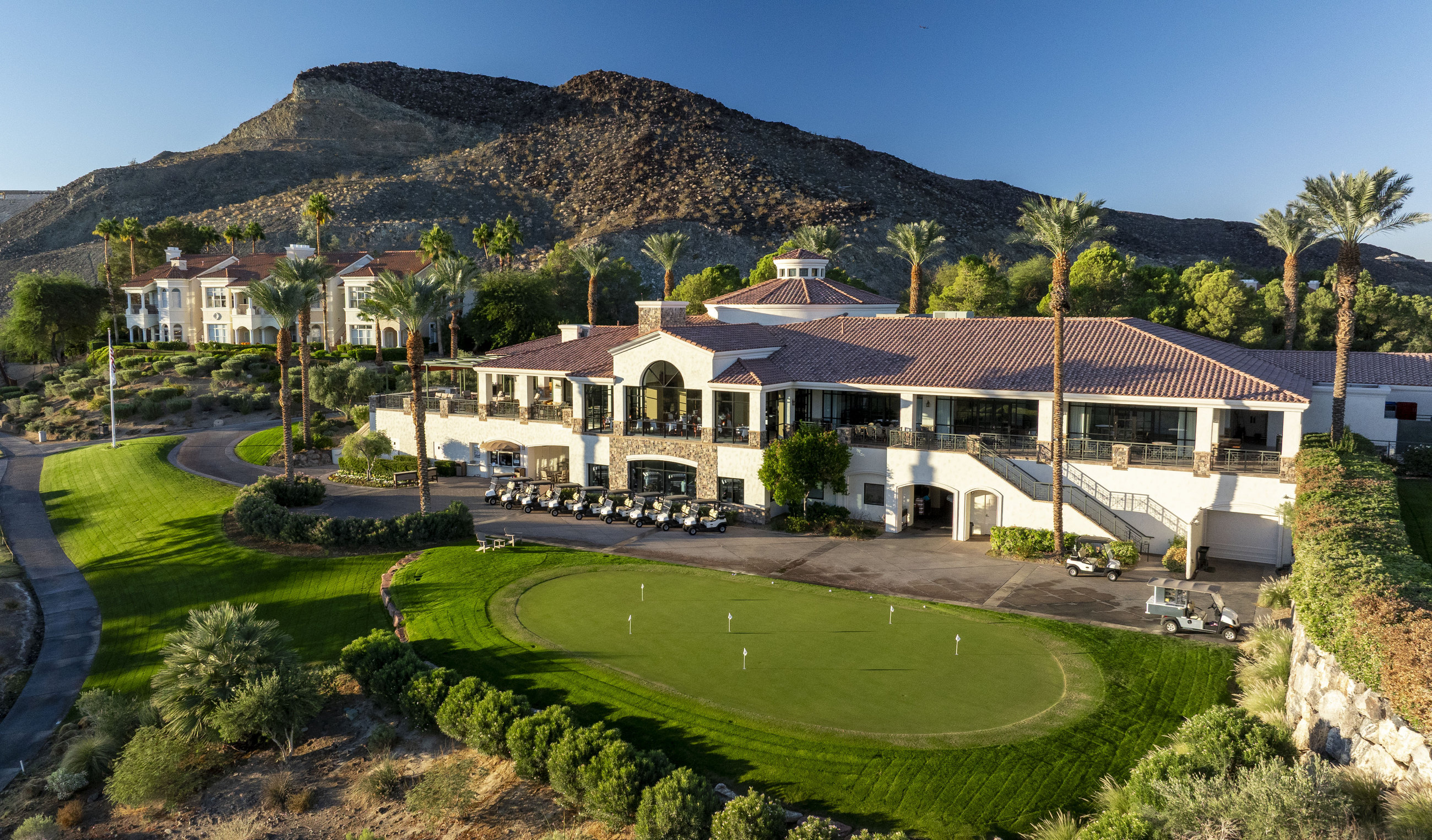 Southern Highlands Community Center construction aerial — portfolio frame 36