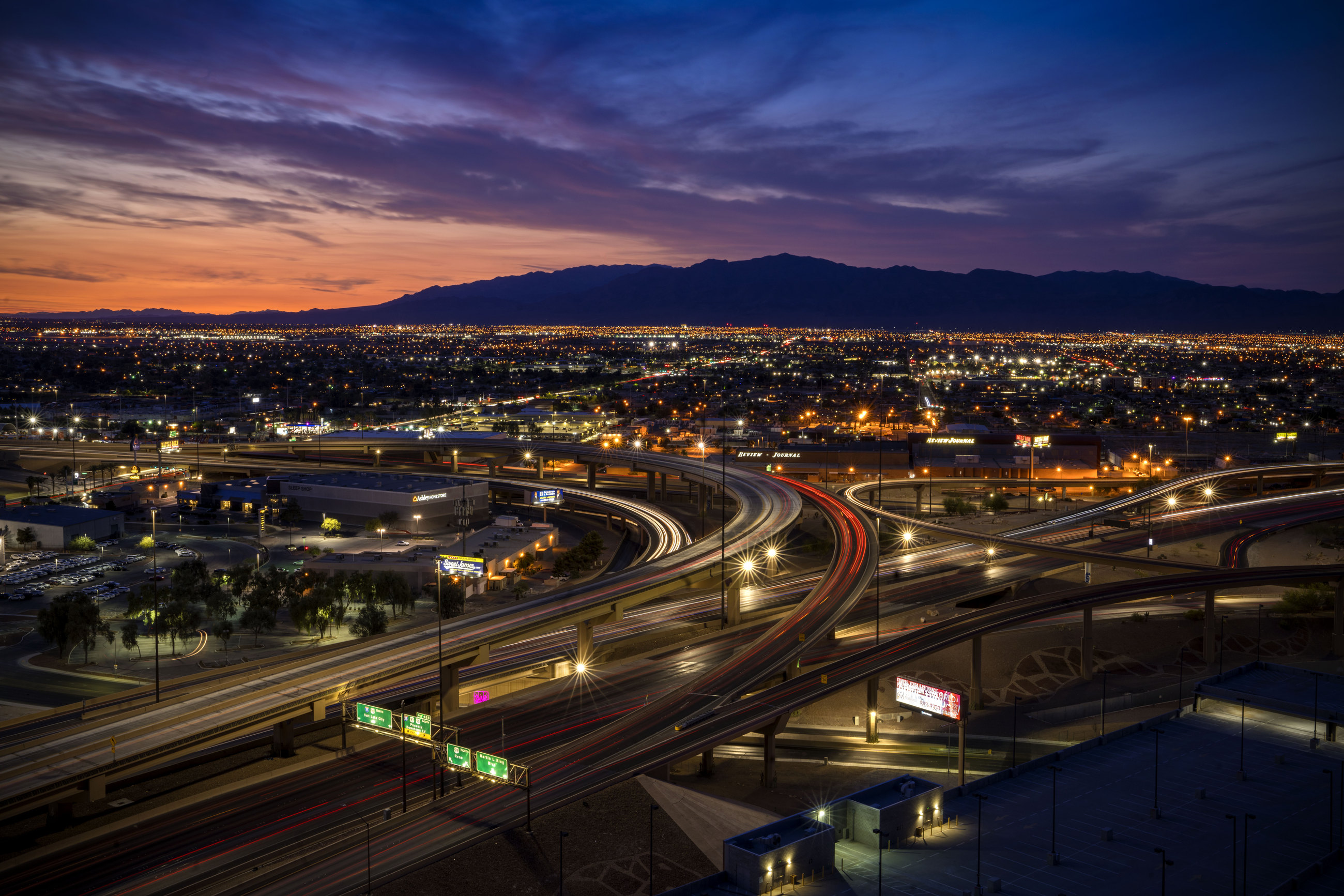 Westside Marketplace cityscape aerial — portfolio frame 40